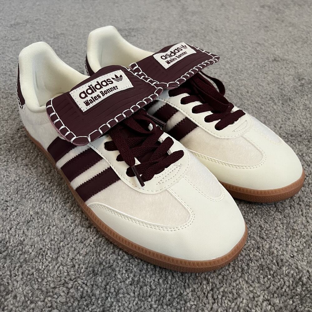 Wales Bonner x Adidas Samba Pony Hair Cream White IE0586 Sz 11 Brand New No Box